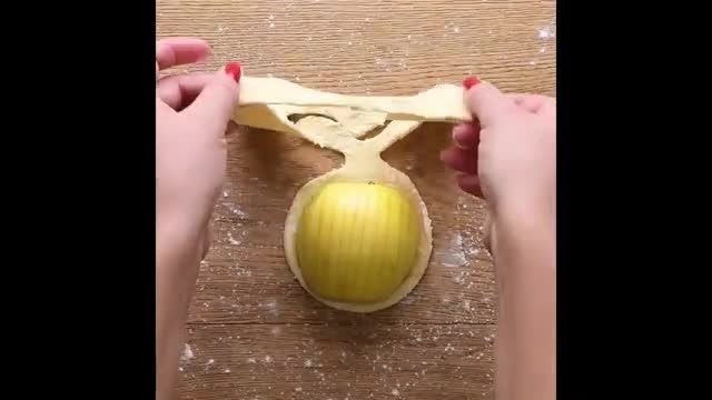 نحوه درست کردن دسر های خوشمزه با سیب در خانه