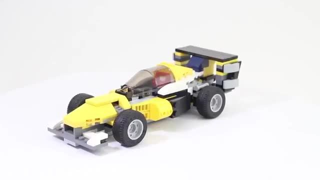 آموزش ساخت یک ماشین مسابقه لگویی (Lego Creator 31023)