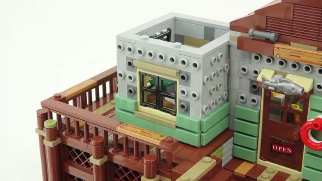 آموزش لگو فکری و اسباب بازی (Lego Ideas 21310 Old Fishing Store)