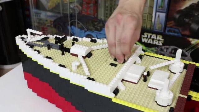 آموزش لگو اسباب بازی (LEGO MOC TITANIC Part 07)
