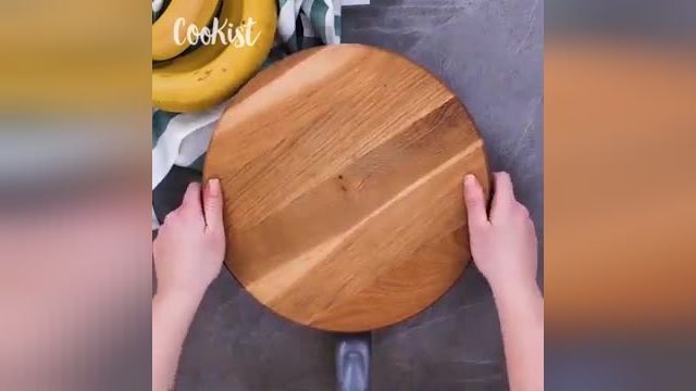 دستورالعمل کیک موز در ماهیتابه بدون نیاز به فر