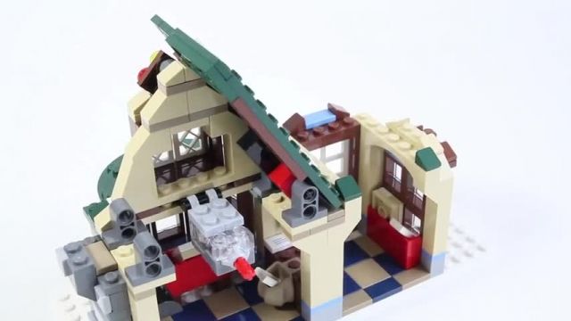 آموزش خلاقیت با لگو (Lego Creator 10222 Winter Village Post Office)