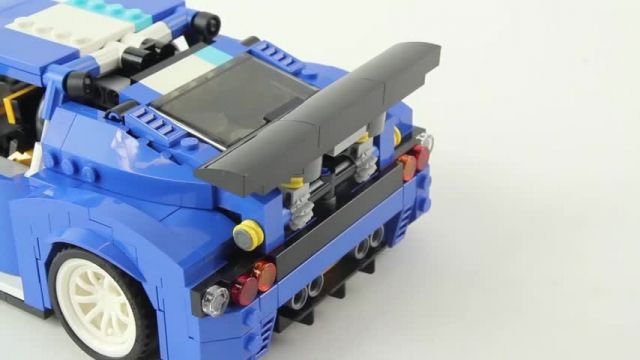 آموزش لگو فکری و اسباب بازی (Lego Creator 31070 Turbo Track Racer)