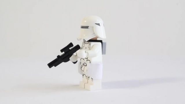 آموزش خلاقیت با لگو (Lego Star Wars 75100 First Order Snowspeeder)