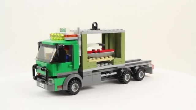 آموزش بازی با اسباب بازی های لگو (Lego City 60169 Cargo Terminal)