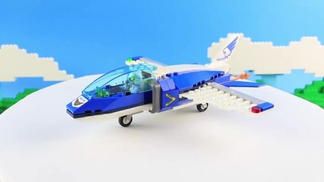آموزش لگو اسباب بازی (LEGO CITY 60208 Parachute Arrest)