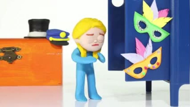 انیمیشن کودک السا و آنا - تایر بازی السا و دوستان
