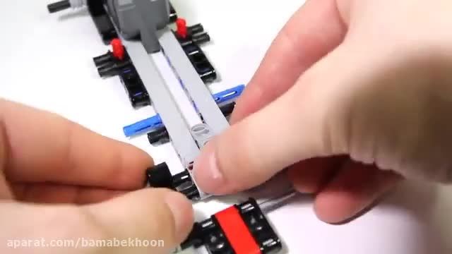 آموزش لگو بازی -لگو تکنیک - ساخت یک ماشین عقب کش