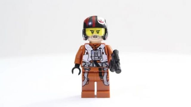 آموزش خلاقیت با لگو (Lego Star Wars 75102 Poe's X-Wing Fighter)