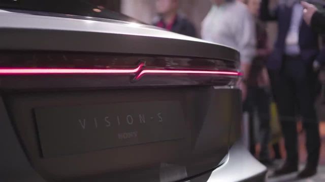 معرفی خودرو سونی vision-s در رویداد بزرگ ces 2020