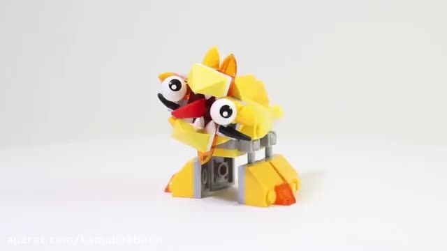 آموزش لگو بازی - ساخت یک پرنده زرد عجیب 41542