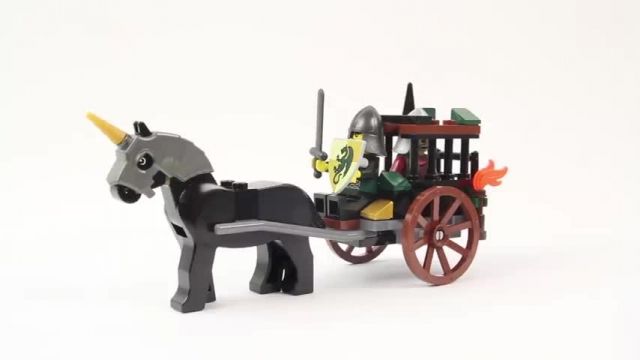 آموزش لگو اسباب بازی (LEGO KINGDOMS 7949 Prison Carriage Rescue)