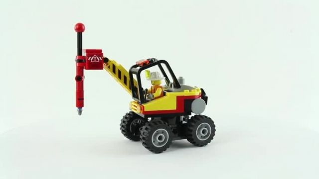 آموزش لگو اسباب بازی (Lego City Mining Power Splitter)