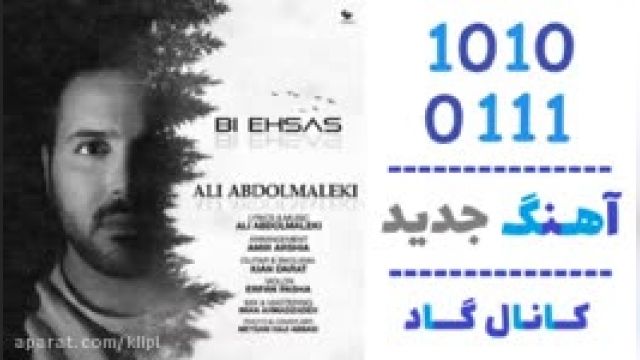دانلود آهنگ بی احساس از علی عبدالمالکی