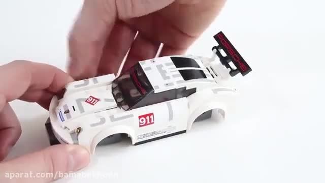 آموزش لگو بازی - ساخت ماشین های پورشه 75912 Porsche 911 GT