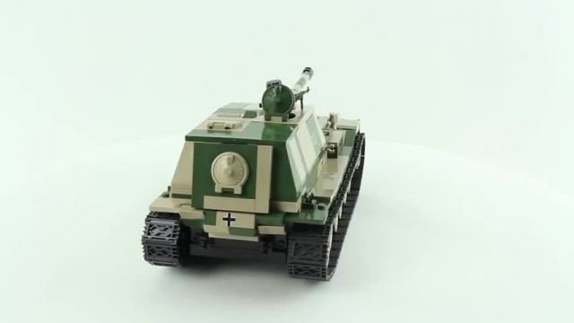 آموزش ساخت و ساز با لگو (COBI Small Army WWII Panzerjäger Tiger (P) Ferdinand)