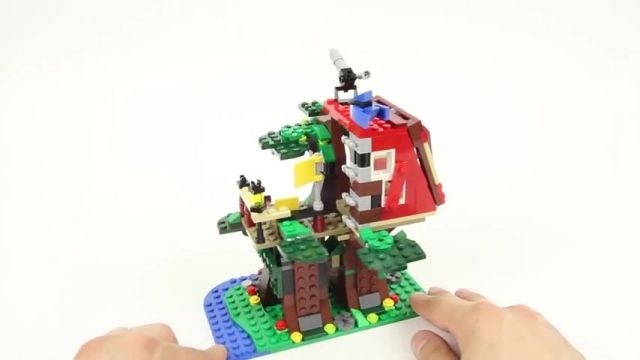 آموزش ساخت و ساز سریع لگو (Lego Creator 31053 Treehouse Adventures)