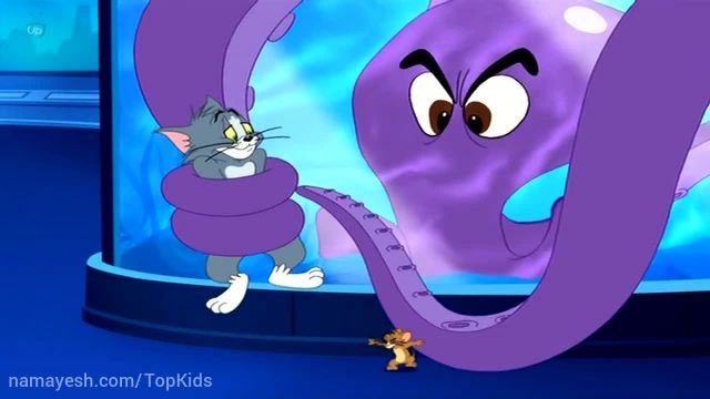 دانلود انیمیشن کوتاه تام و جری گربه شکاری دوبله فارسی
