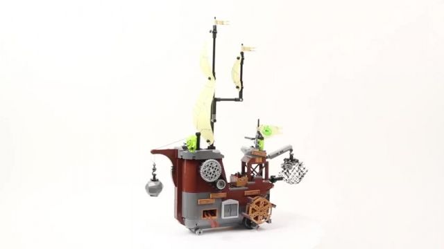 آموزش اسباب بازی ساختنی لگو (Lego Angry Birds 75825 Piggy Pirate Ship)