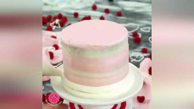 نحوه درست کردن - تزیین کیک مناسب ولنتاین