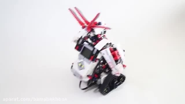 آموزش ساخت لگو - ساخت یک ربات حرکتی چرخ دار 31313
