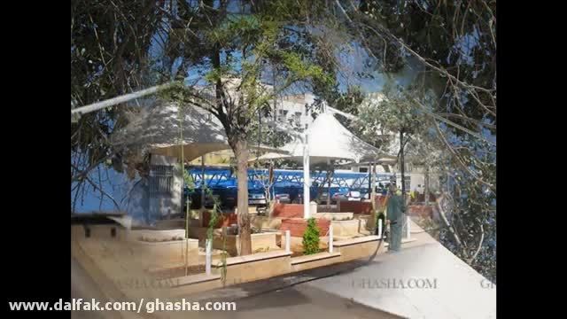 سایبان چادری رستوران مراکشی-سقف پارچه ای محوطه رستوران-سایبان چادری آلاچیق پارک