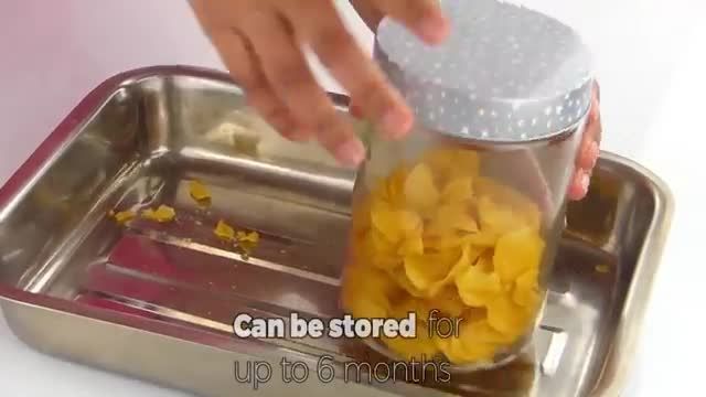 ترفندهای کاربردی آشپزی - دستور العمل چیپس سیب زمینی به سبک آسیایی