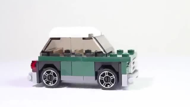 آموزش لگو بازی - ساخت یک مدل کوچک ماشین مینی کوپر (MINI Cooper)