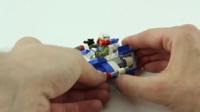 آموزش لگو اسباب بازی (Lego Star Wars 75196 A-Wing vs. TIE Silencer)