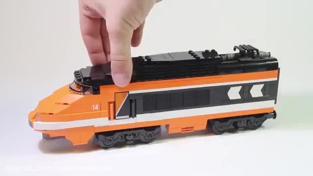 آموزش لگو بازی -لگو بازی - ساخت قطار بزرگ (Horizon Express)