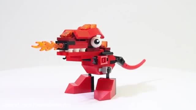 آموزش لگو بازی - اژدهای قرمز آتشین 41530