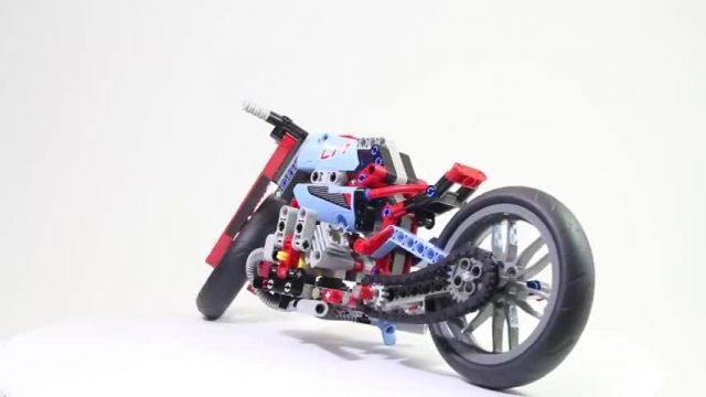 آموزش لگو و ساخت و ساز (Lego Technic 42036 Retro Bike)