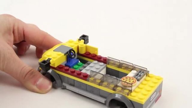 آموزش اسباب بازی های فکری لگو (Lego City 60150 Pizza Van)