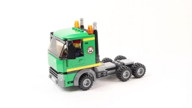 آموزش ساخت و ساز لگو (Lego City 4203 Excavator Transporter)