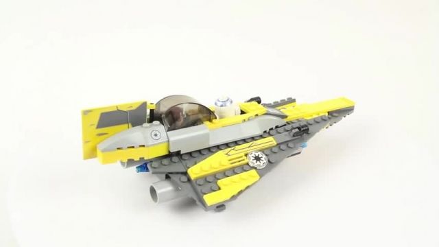 آموزش ساخت سریع اسباب بازی های لگو Lego Star Wars 7669 Anakin's Jedi Starfighter