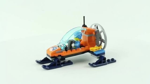 آموزش لگو اسباب بازی (Lego City 60190 Arctic Ice Glider)