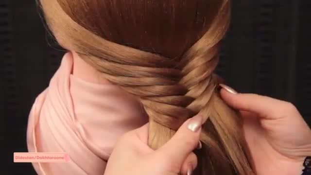 مدل مو جدید - آموزش بافت موی تیغ ماهی