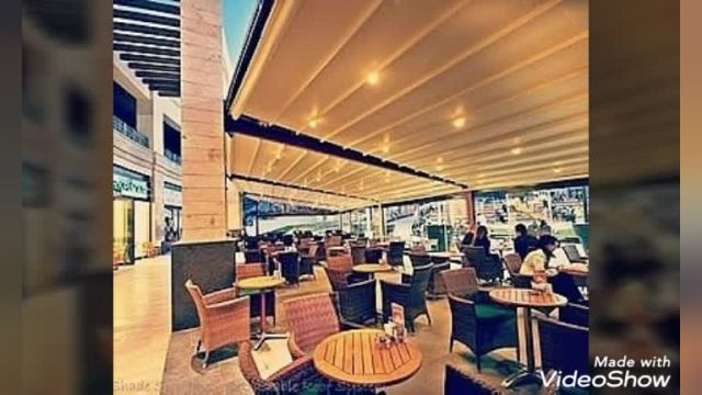 حقانی 09380039391-سقف کنترلی کافه رستوران_جدیدترین پوشش برقی فودکورت