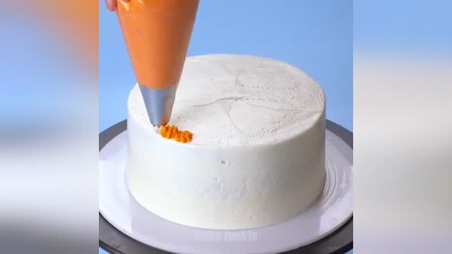 ترفندهای کاربردی آشپزی - ایده جدید برای تزیین کیک های خانگی در چند دقیقه