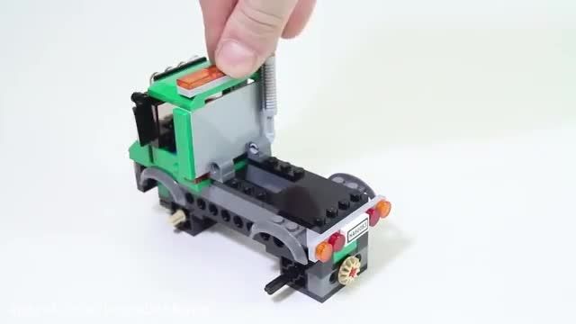 آموزش لگو بازی -ساخت ماشین برف روب