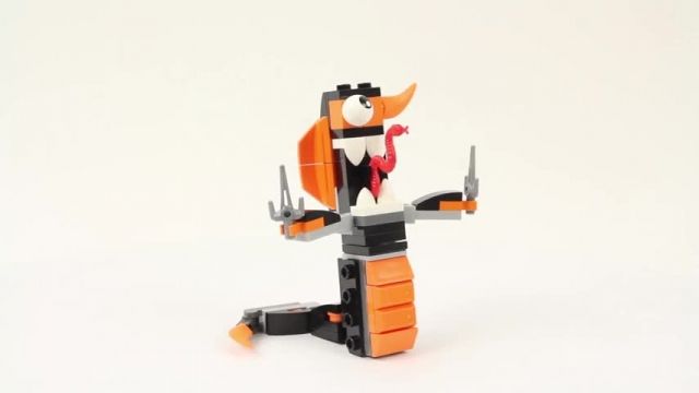 آموزش ساخت سریع اسباب بازی های لگو (Lego Mixels 41575 Cobrax)