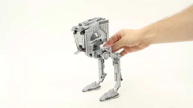 آموزش ساخت سریع اسباب بازی لگو (Lego Star Wars 75153 AT-ST Walker)