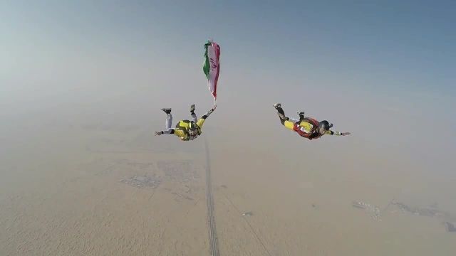 پرچمداران ایرانی در دبی