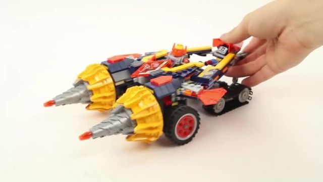 آموزش بازی با اسباب بازی های لگو (Lego Nexo Knights 70354 Axl's Rumble Maker)