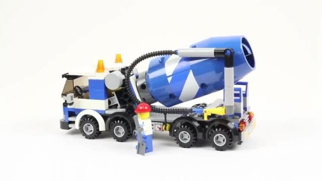 آموزش ساخت و ساز لگو (Lego City 7990 Cement Mixer)