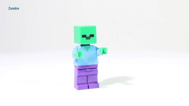آموزش خلاقیت با لگو (Lego Minecraft Minifigures)