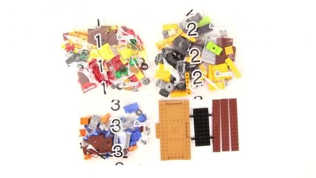 آموزش بازی با اسباب بازی های لگو (Lego Junior 10744 Thunder Hollow Crazy 8 Race)