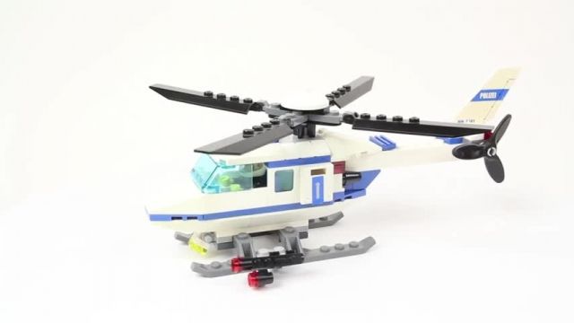 آموزش اسباب بازی لگو (Lego City 7741 Police Helicopter)