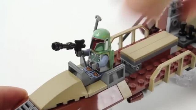آموزش لگو اسباب بازی (LEGO STAR WARS 9496 Desert Skiff)
