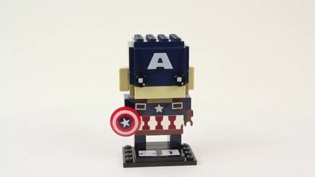 آموزش اسباب بازی های لگو (Lego BrickHeadz 41589 Captain America)
